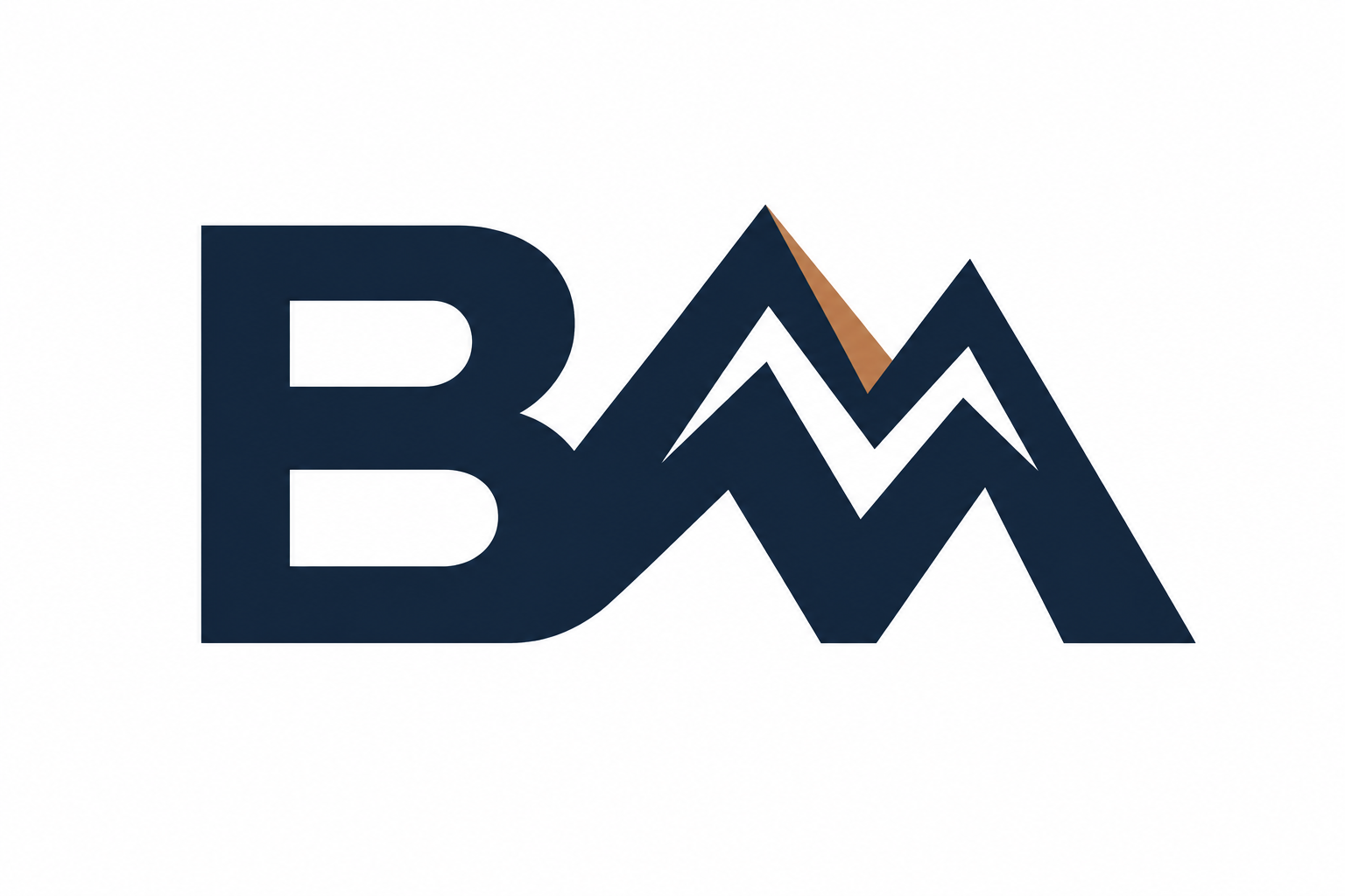 Bryson Murset BM mountain monogram
